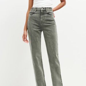 NWT Reformation Wilder High Rise Wide Leg Jean in Vintage Kalamata